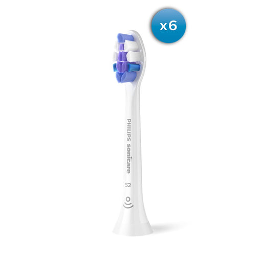 EAN 8720689037563 - Philips HX6056/87 cepillo de cabello 6 pieza(s) Blanco imagen 1
