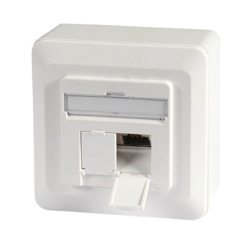 EAN 4049759107420 - EFB Elektronik ET-25133AV5-R toma de corriente 2 x RJ-45 Blanco imagen 1