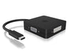 EAN 4250078172338 - ICY BOX IB-DK1104-C Adaptador gráfico USB 3840 x 2160 Pixeles Negro imagen 1