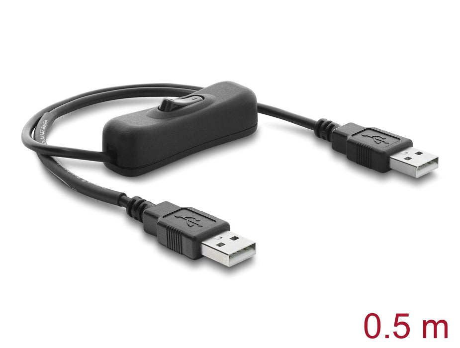EAN 4043619816569 - DeLOCK 81656 cable USB 0,5 m USB A Negro imagen 2