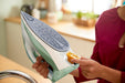 EAN 8720389015953 - Philips 7000 series DST7012/70 plancha Plancha a vapor Suela SteamGlide Plus 2600 W Verde, Gris imagen 8