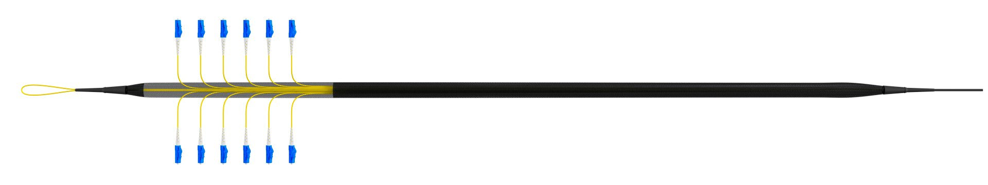 EAN 4049759306380 - EFB Elektronik O8342S10OS2 Cable de fibra óptica e InfiniBand 10 m 12x LC U-DQ(ZN) BH Negro, Azul, Amaril imagen 5