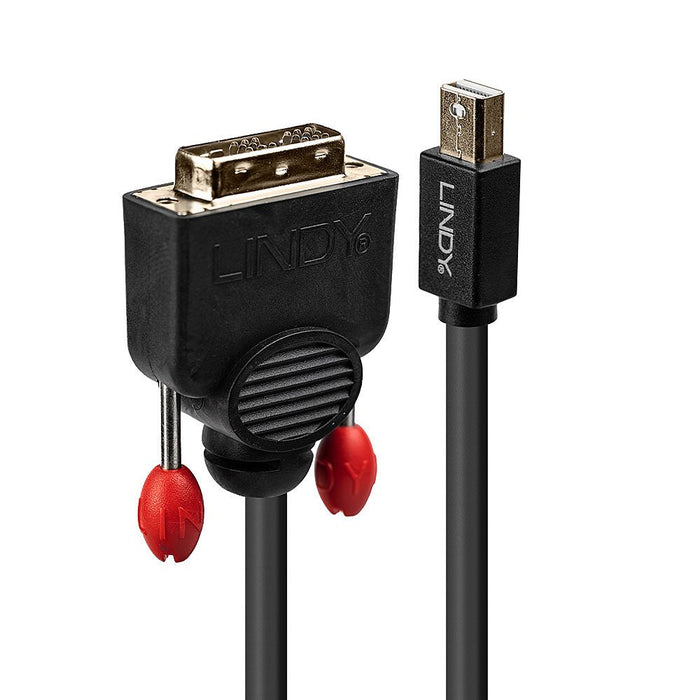 EAN 4002888419512 - Lindy 41951 adaptador de cable de vídeo 1 m Mini DisplayPort DVI-D Negro imagen 1