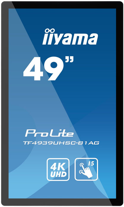 EAN 4948570118052 - iiyama ProLite TF4939UHSC-B1AG pantalla para PC 124,5 cm (49") 3840 x 2160 Pixeles 4K Ultra HD LED Pantal imagen 3