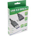 EAN 4043718307449 - InLine 35711W cable USB USB 3.2 Gen 2 (3.1 Gen 2) 1 m USB C USB A 10 Gbit/s Negro imagen 2