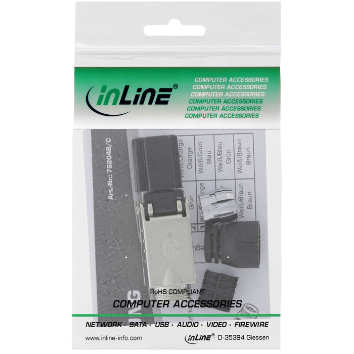 EAN 4043718285709 - InLine 76204C módulo de conector de red imagen 4