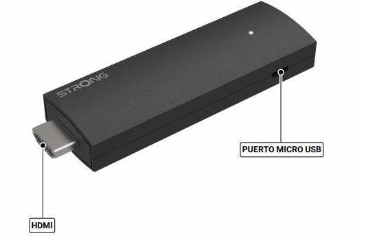 EAN 9120137870206 - Strong LEAP-UNA HDMI 2K Ultra HD Android Negro imagen 2