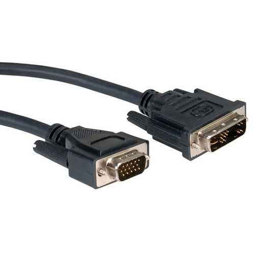 EAN 7611990133161 - ROLINE 11.04.5420 adaptador de cable de vídeo 2 m DVI-A VGA (D-Sub) Negro imagen 1