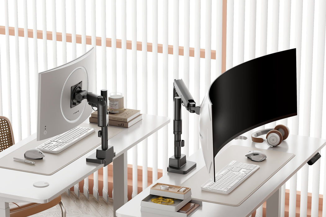 EAN 4016032505938 - Digitus DA-90475 soporte para monitor 144,8 cm (57") Escritorio Negro imagen 2