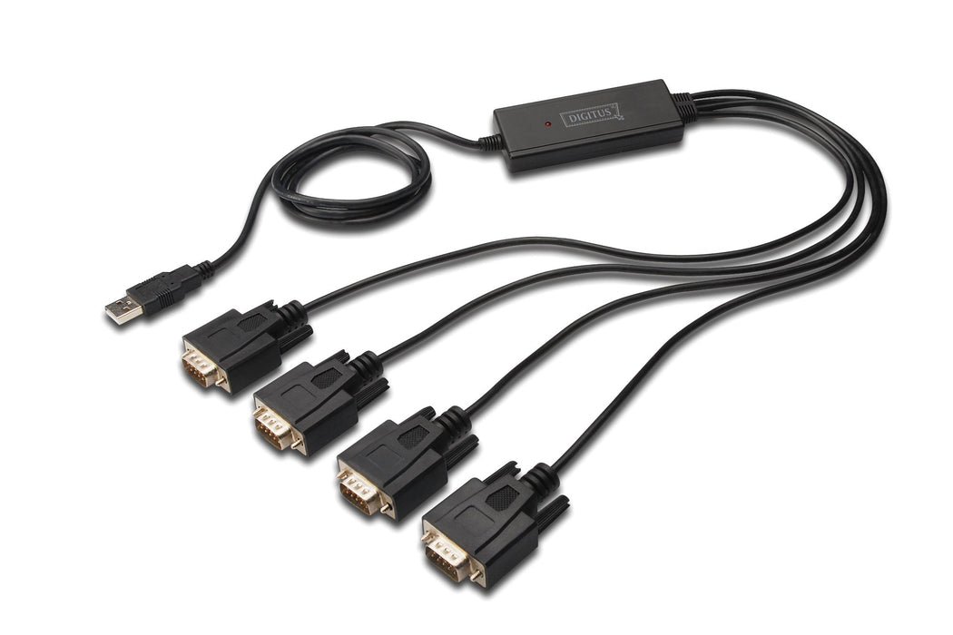 EAN 4016032308539 - Digitus DA-70159 cable de serie Negro 1,5 m USB tipo A DB-9 imagen 2