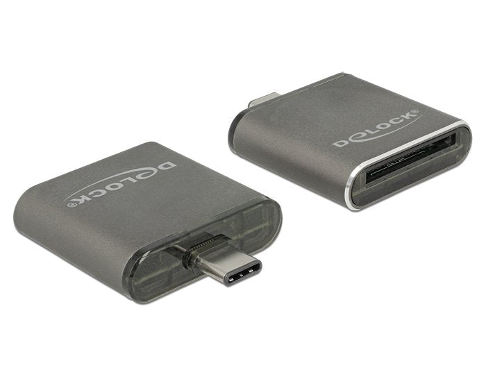 EAN 4043619914982 - DeLOCK 91498 lector de tarjeta USB 3.2 Gen 1 (3.1 Gen 1) Type-C Negro imagen 1