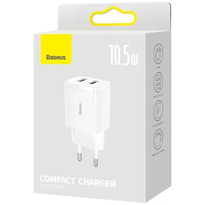 EAN 6932172606916 - Baseus Compact Universal Blanco Corriente alterna Interior imagen 3