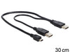 EAN 4043619831784 - DeLOCK 83178 cable USB USB 2.0 0,3 m 2 x USB A Negro imagen 2