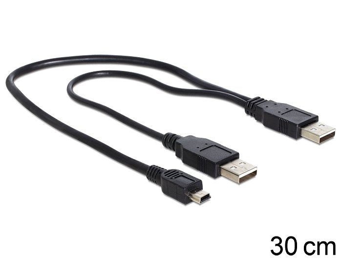 EAN 4043619831784 - DeLOCK 83178 cable USB USB 2.0 0,3 m 2 x USB A Negro imagen 2