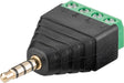 EAN 4040849591983 - Goobay 59198 bloque de terminales Negro, Verde imagen 1