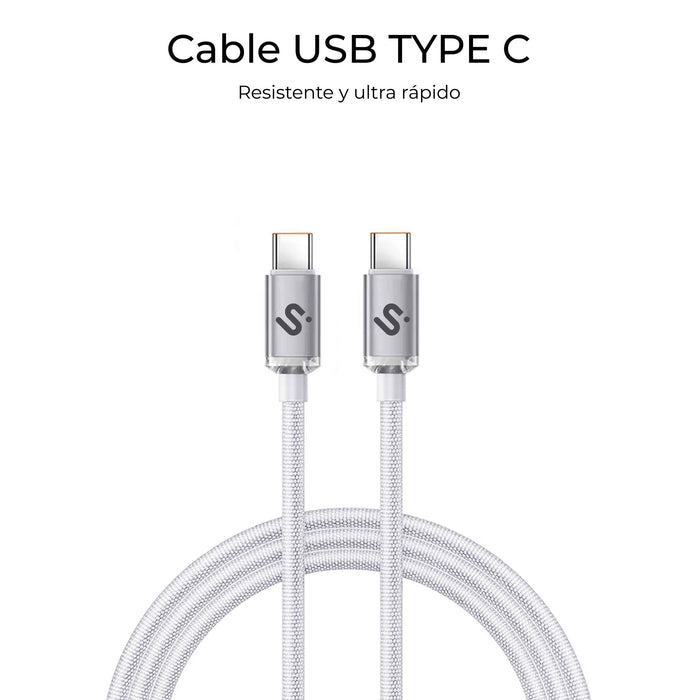 EAN 8436586743567 - SUBBLIM SUBCAB-C06011 cable USB USB 2.0 USB C Blanco imagen 4