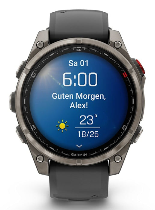 EAN 753759350949 - Garmin fēnix 8 Pro 3,56 cm (1.4") AMOLED 47 mm Digital 454 x 454 Pixeles Pantalla táctil Grafito, Titanio  imagen 10