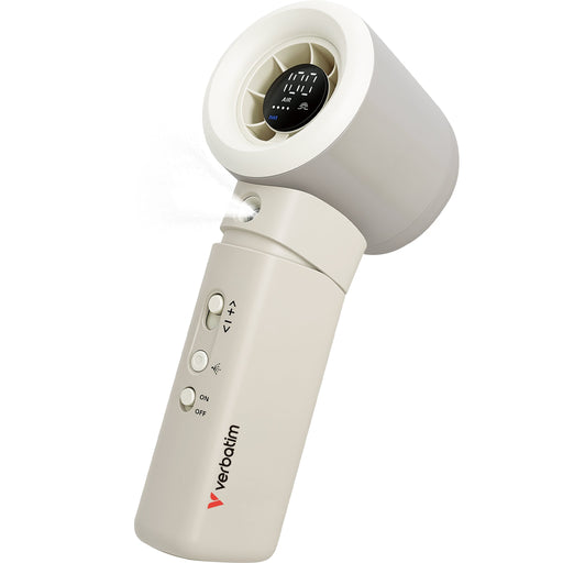 EAN 0023942323440 - Verbatim 32344 ventilador y nebulizador personal de mano Blanco, Plata Ventilador de mano imagen 1