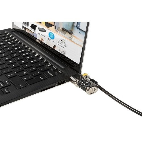 EAN 5704174993681 - DELL 461-AAEU cable antirrobo Negro, Acero inoxidable 1,8 m imagen 3