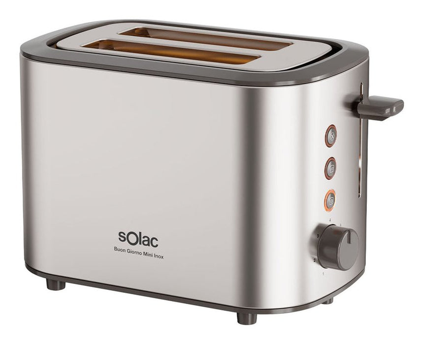 EAN 8433766600665 - Solac Buon Giorno Mini Inox 6 2 rebanada(s) 870 W Acero inoxidable imagen 1