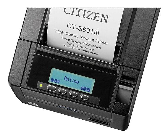 EAN 5715063500262 - Citizen CT-S801III 203 x 203 DPI Alámbrico Térmica directa Impresora de recibos imagen 10