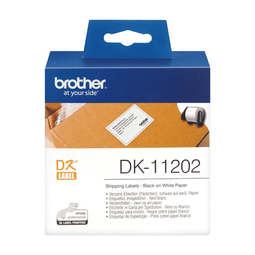 EAN 4977766628143 - Brother DK-11202 cinta para impresora de etiquetas Negro sobre blanco imagen 2