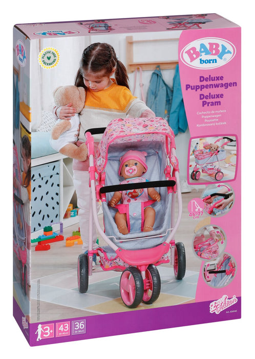 EAN 4001167834145 - BABY born Deluxe Pram Cochecito de muñeca imagen 7