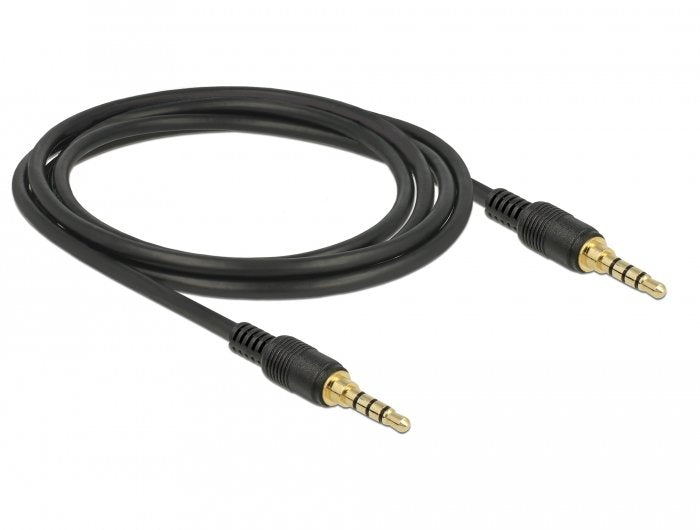 EAN 4043619855988 - DeLOCK 85598 cable de audio 2 m 3,5mm Negro imagen 2