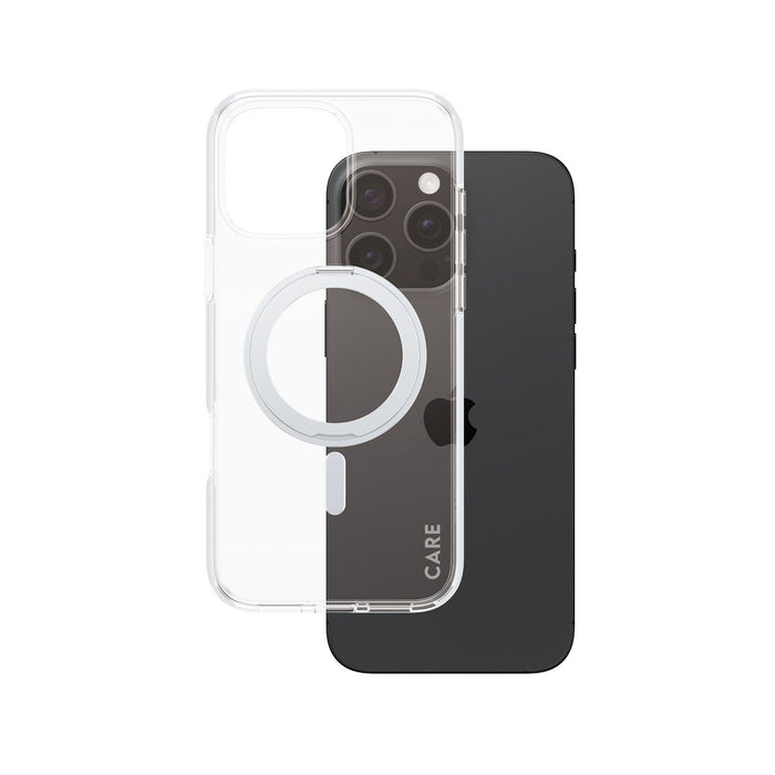 EAN 5715685003905 - PanzerGlass CARE™ by ® Case Transparent w. Silver Kickstand & MagSafe iPhone 16 Pro Max funda para teléfo imagen 1