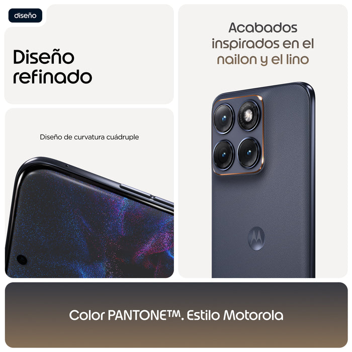 EAN 8033779085277 - Motorola edge 70 fusion 17,2 cm (6.78") SIM doble Android 16.0 5G USB Tipo C 8 GB 256 GB 5200 mAh Negro imagen 10