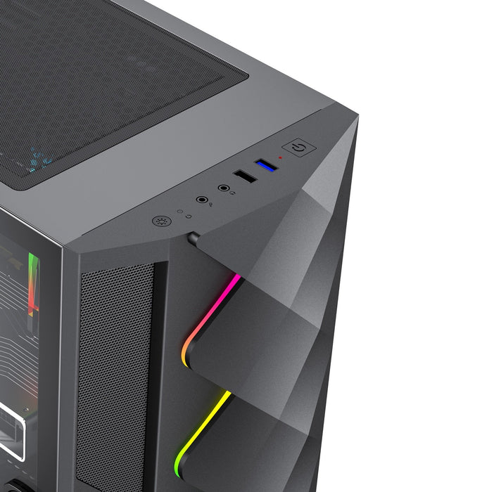 EAN 4045643077954 - Hyrican GAMEMAX Diamond BK 7795 AMD Ryzen™ 5 5500 16 GB DDR4-SDRAM 1 TB SSD NVIDIA GeForce RTX 5050 Windo imagen 6