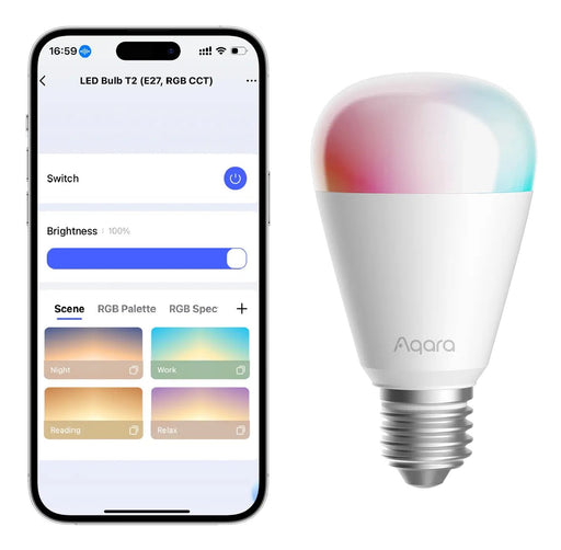 EAN 6975833357079 - Aqara LED Bulb T2 Bombilla inteligente Bluetooth/Zigbee 10,5 W imagen 1