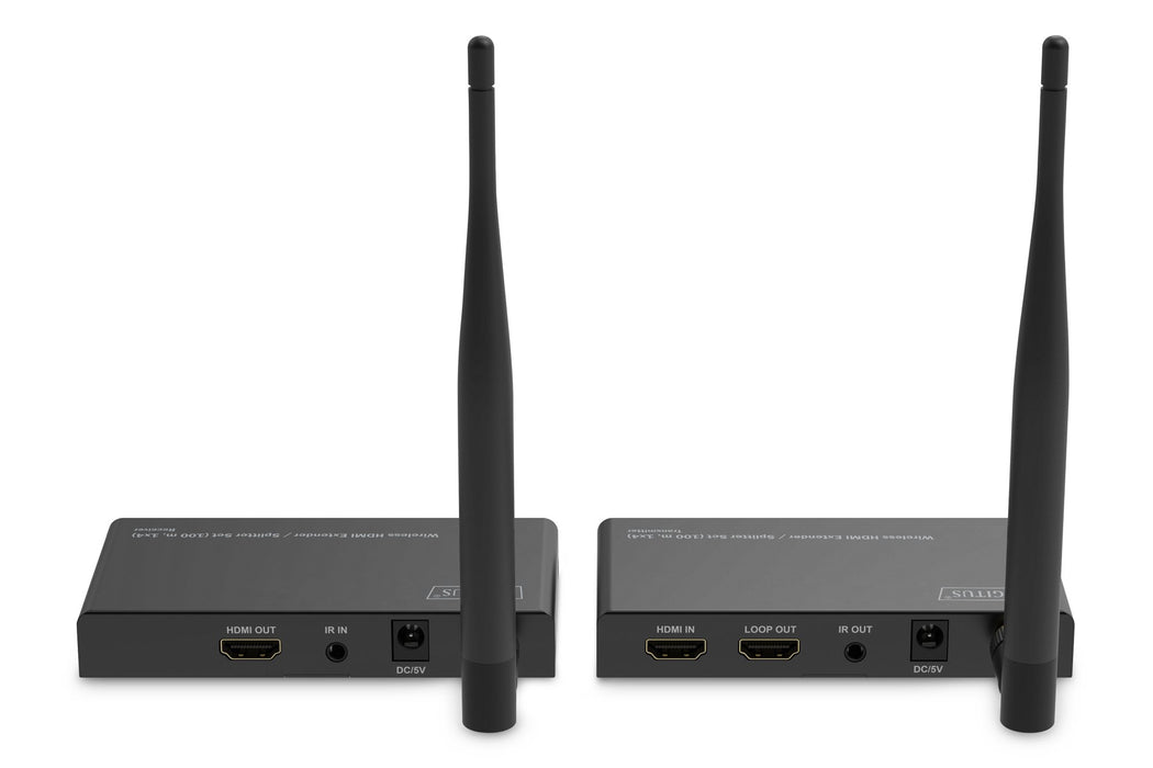 EAN 4016032496618 - Digitus DS-55346 extensor audio/video Transmisor y receptor de señales AV Negro imagen 4