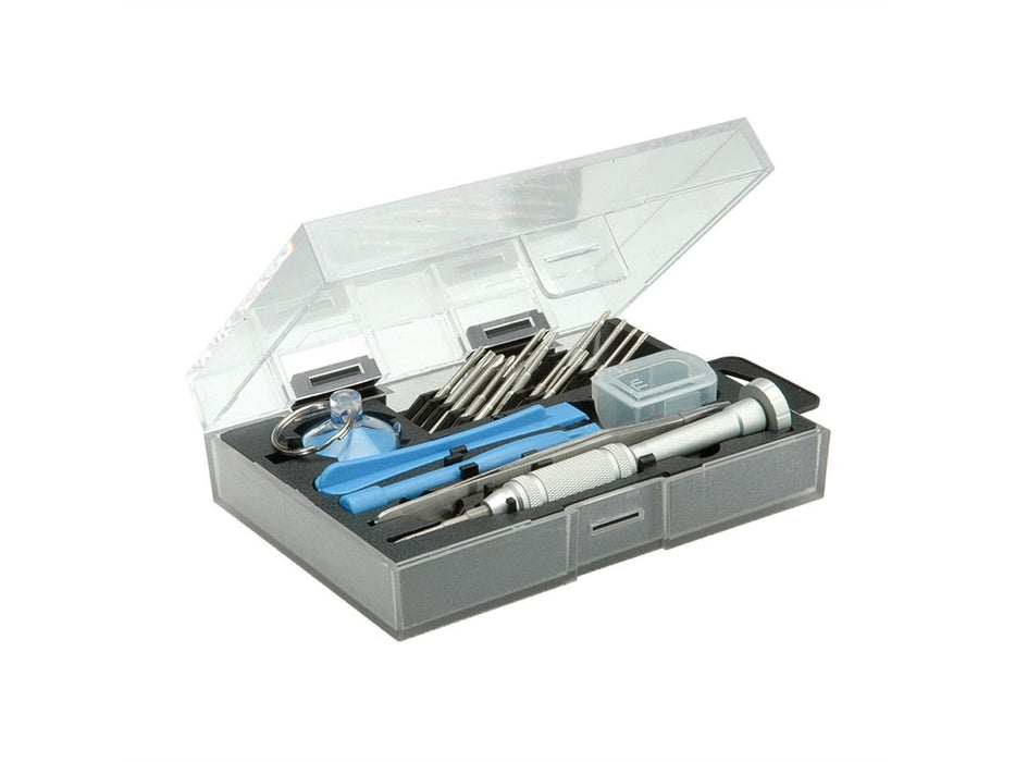 EAN 7630049611160 - VALUE 19.99.2047 herramienta para reparación de dispositivo electrónico 24 herramientas imagen 1