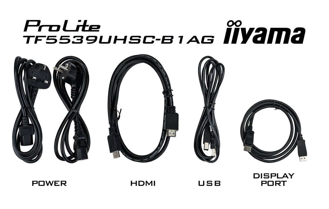 EAN 4948570118069 - iiyama TF5539UHSC-B1AG pantalla de señalización 139,7 cm (55") LED 500 cd / m² 4K Ultra HD Negro Pantalla imagen 9