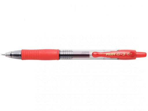 EAN 4902505163173 - Pilot Gelroller G-2 0.7 Medio Bolígrafo de gel de punta retráctil Rojo imagen 1
