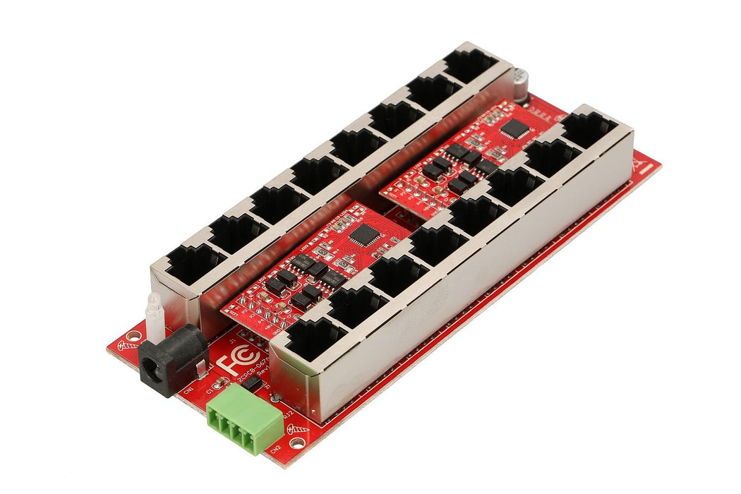 EAN 5903148912561 - Extralink ACTIVE POE INJECTOR 8 PORT GIGABIT 802.3AT/AF MODE A - 1 Gbps - 8-Port Gigabit Ethernet 48 V imagen 8