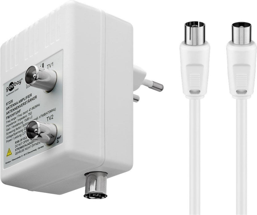 EAN 4040849672262 - Goobay 67226 amplificador señal de TV 47 - 862 MHz imagen 1