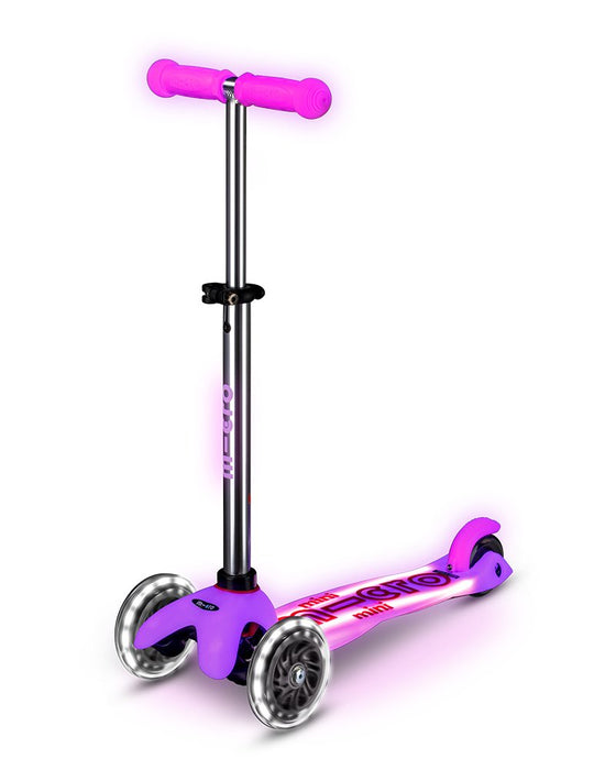 EAN 7630053559908 - Micro Mobility Mini Micro Deluxe Glow LED Plus Niños Patinete de tres ruedas Rosa imagen 1