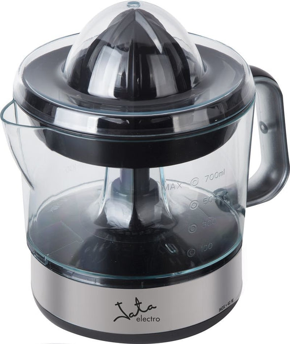 EAN 8421078034650 - JATA EX421 exprimidor Exprimidor eléctrico con brazo 40 W Negro, Acero inoxidable, Transparente imagen 1
