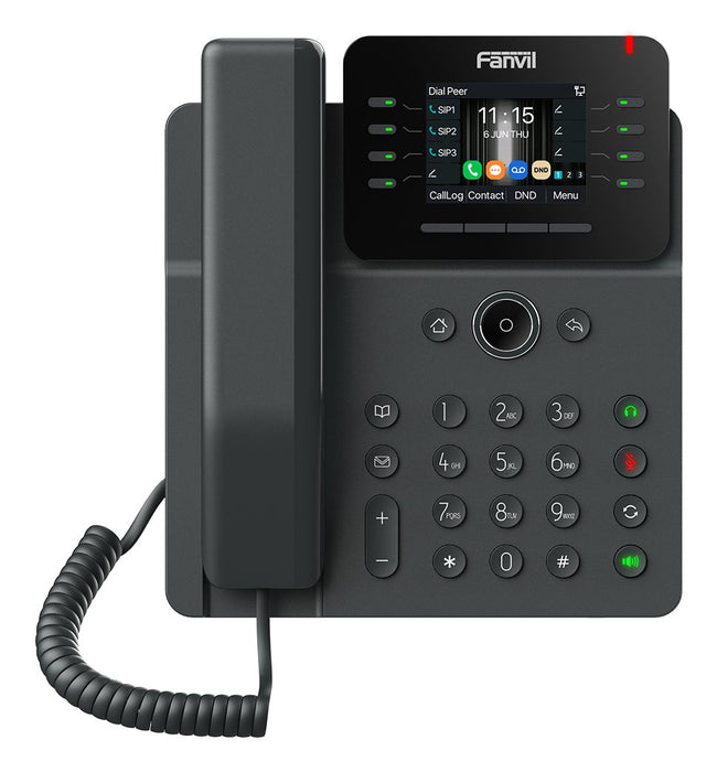 EAN 6937295605570 - Fanvil V62G teléfono IP Negro 12 líneas LCD imagen 1