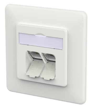EAN 4251394673059 - METZ CONNECT 130E381027-I toma de corriente RJ-45 Blanco imagen 1