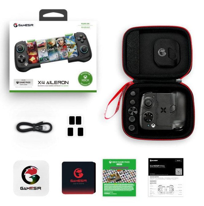EAN 6936685220683 - GameSir X4 Aileron Negro Bluetooth Gamepad Digital Android imagen 7
