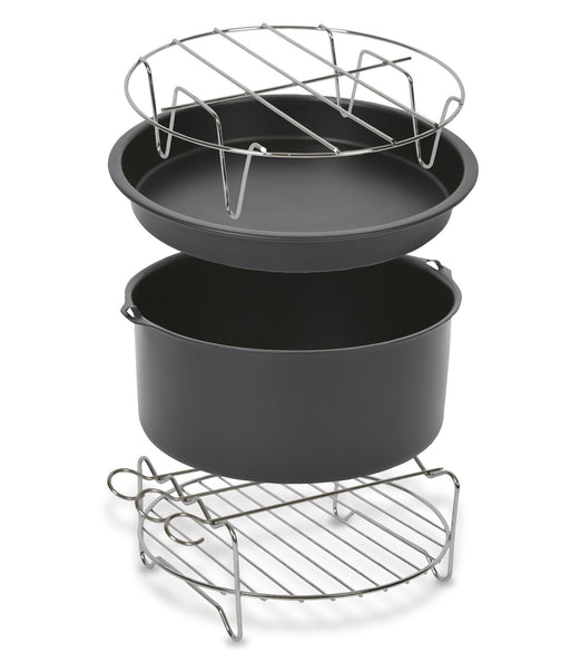 EAN 3045380018013 - Tefal Easy Fry XXL XA113010 accesorio para freidoras Kit de accesorios Negro, Cromo imagen 1