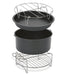 EAN 3045380018013 - Tefal Easy Fry XXL XA113010 accesorio para freidoras Kit de accesorios Negro, Cromo imagen 1