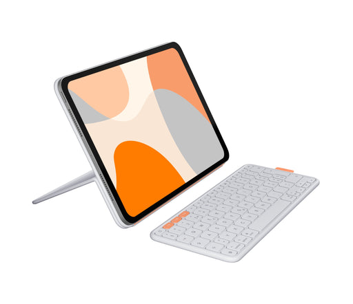 EAN 5099206132726 - Logitech Flip Folio QWERTZ Suizo Bluetooth Gris claro imagen 2