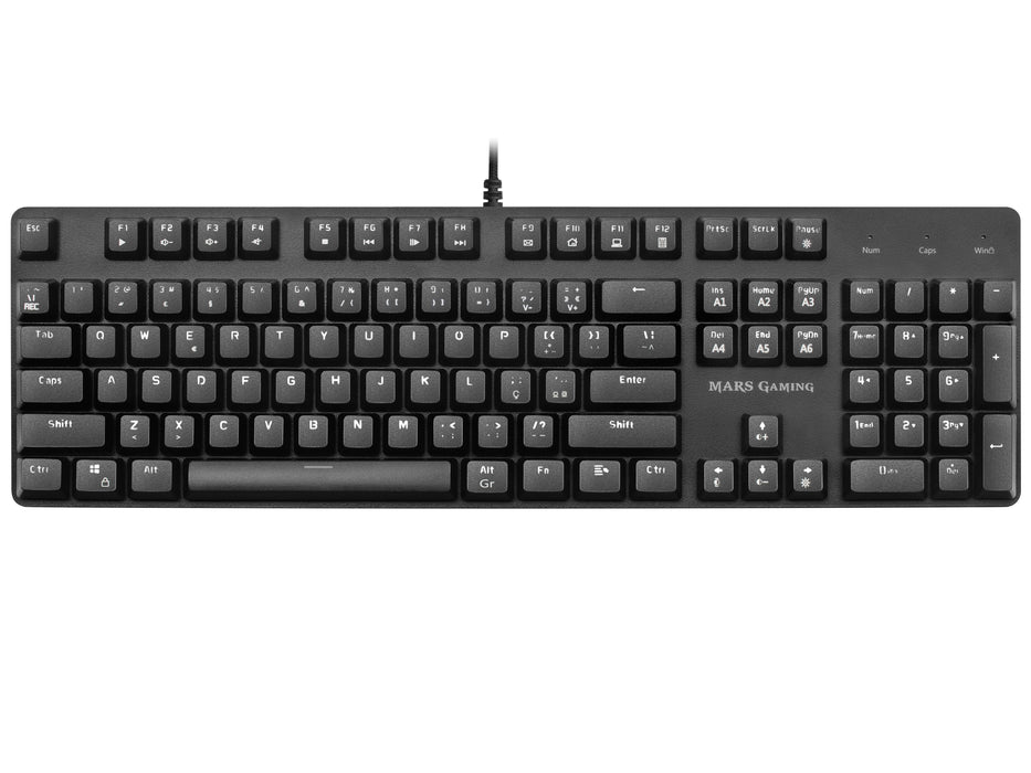 EAN 4718009159440 - Mars Gaming MK5BPT teclado Juego USB QWERTY Negro imagen 4