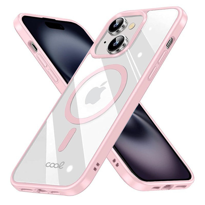 EAN 8434847075440 - COOL Accesorios COOL funda para teléfono móvil 15,5 cm (6.1") Rosa, Transparente imagen 2