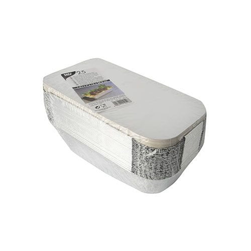 EAN 4002911145166 - Papstar 14516 contenedor desechable para comida Aluminio Plata imagen 3