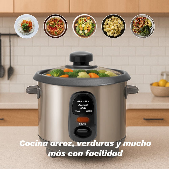 EAN 8426156019192 - Grunkel RC-18L arrocera 1,8 L 700 W Acero inoxidable imagen 3